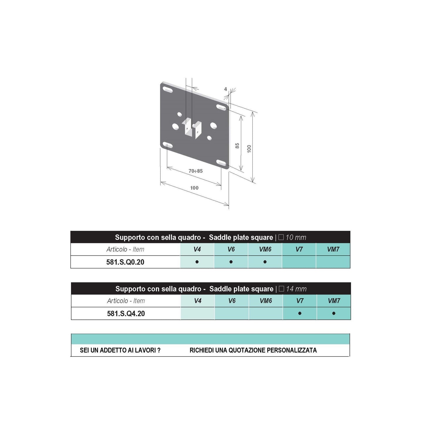 ACCESSORI INTERNO CASSONETTO