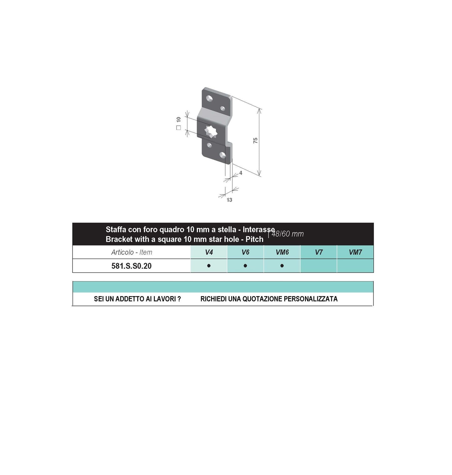 ACCESSORI INTERNO CASSONETTO