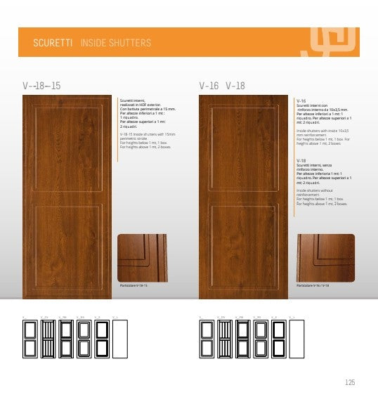 SCURETTI E SOTTOFASCIA