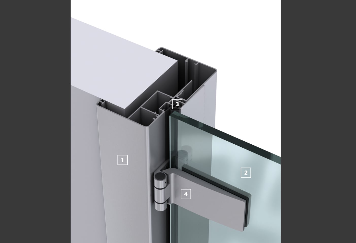 PORTE IN ALLUMINIO CON ABBRACCIANTE