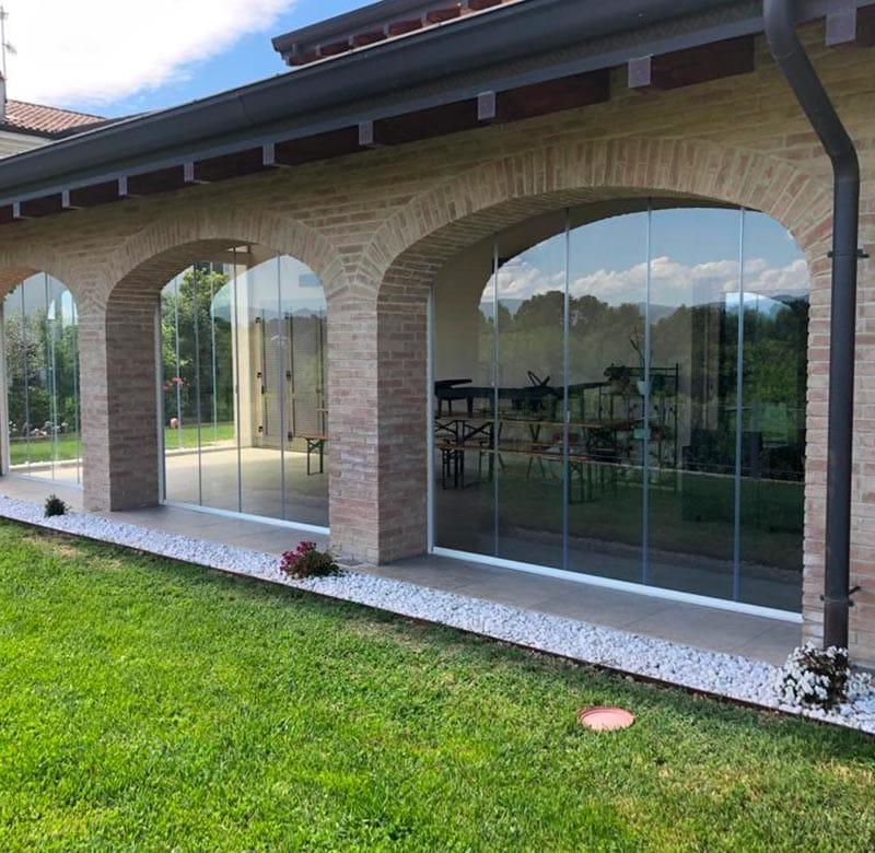 VETRATA PANORAMICA AD IMPACCHETTAMENTO
