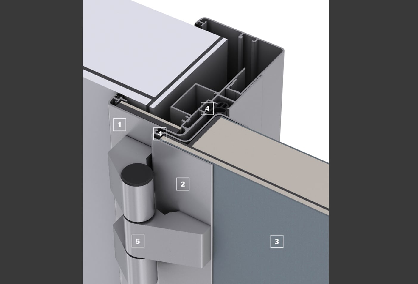 PORTE IN ALLUMINIO CON ABBRACCIANTE