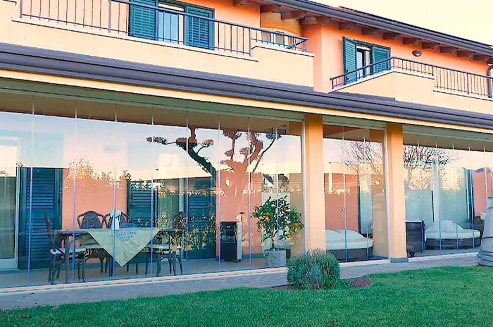 VETRATA PANORAMICA AD IMPACCHETTAMENTO